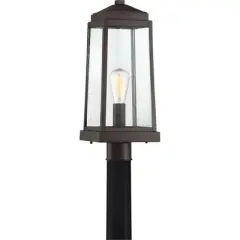 Quoizel Lighting Ravenel 1 - Light Post Light in  Western Bronze