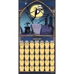 Disney 2026 Nightmare Before Christmas 12"x12" Wall Calendar