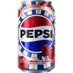 Pepsi Wild Cherry & Cream Soda - 12pk/12 fl oz Cans