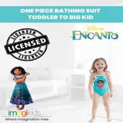 Disney Encanto Mirabel Girls One Piece Bathing Suit Toddler 