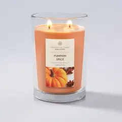 19oz Glass Jar Pumpkin Spice Candle - Home Scents