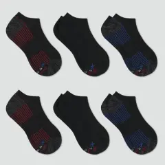Hanes Premium Men's X-Temp Performance No Show Socks 6pk - 6-12
