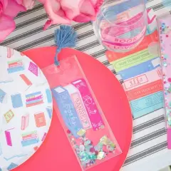 Jollity & Co. - Book Club "Read Banned Books" Confetti Bookmark - Pack of 1