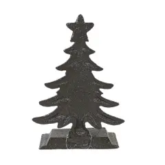 Christmas 6.0 Inch Rustic Tree Stocking Holder Stocking Holder , Star Mantle (1PC)