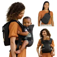 Infantino Flip 4-In-1 Convertible Carrier & Crossbody Diaper Bag Set