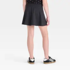 Girls' Lace Trim A-Line Mini Skort - art class&trade;