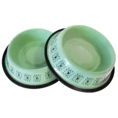 American Pet Supplies Eco-friendly Non Skid Stainless Steel Dog Bowl