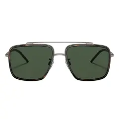 Dolce & Gabbana DG 2220 13359A Unisex Square Polarized Sunglasses Bronze/Havana 57mm