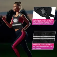 Adjustable Weighted Vest Women, 4-10 Lb Weight Vest with Ironsand Weights and DIY Zone for Walking, Jogging and Strength Training