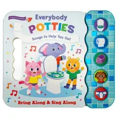 Everybody Potties - by  Minnie Birdsong (Board Book)