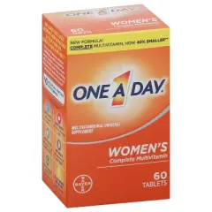 One A Day Women&rsquo;s Complete Multivitamin Tablets &ndash; Daily Immune, Heart, and Bone Health Support &ndash; 100 Count