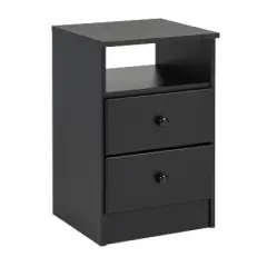 Astrid 2 Drawer Nightstand - Prepac