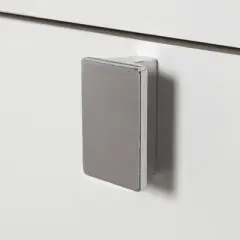 Cookie 4-Drawer Chest  Soft Gray and Pure White  - South Shore