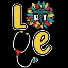 Women's Design By Humans RT Stethoscope Gift Respiratory Therapist Costume Gifts By lukesstore Racerback Tank Top