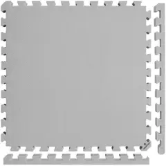 Meister X-Thick 1.5" Interlocking 10 Tiles Gym Floor Mat - Gray