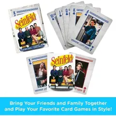 Aquarius Puzzles Seinfeld Photos Playing Cards