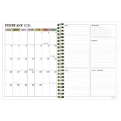 TF Publishing 2024 Weekly/Monthly Planner 8"x6.5" Golden Foliage