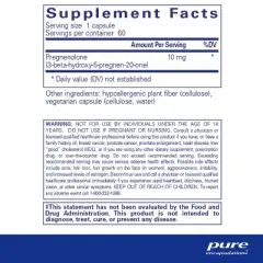 Pure Encapsulations Pregnenolone 10 mg-Supplement to Support the Immune System, Memory, and Hormone Balance - 60 Capsules