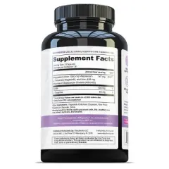 Vitauthority Mag Calm Capsule, Magnesium L- Threonate with Magtein Supports Quality Sleep & Positive Mood, 90ct