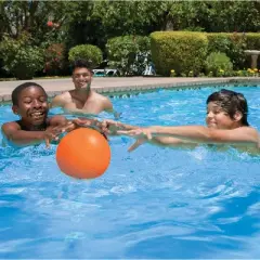 Swim Central 7" Shark Bites Grip Balls Geometric Pattern Swimming Pool Toy - Yellow