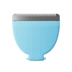 Meridian Pubic & Body Hair Trimmer Signature Ceramic Blade, Single Replacement Blade - Sky