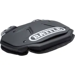 Battle Sports Protective Football Back Plate - Black/White