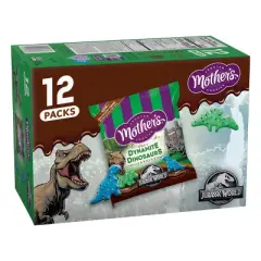 Mother's Cookies Chocolate Vanilla Dynomite Dinosaurs - 1oz/12pk