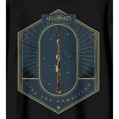 Hogwarts Legacy Magic Wand Crew Neck Long Sleeve Men's Black Sweatshirt