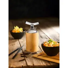 Peugeot | Isen Pepper Mill, Long Natural, 16 cm - 6 in