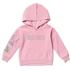 Disney Minnie Mouse Baby Girls Fleece Pullover Hoodie and Pants Outfit Set Infant 