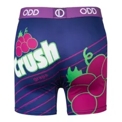 Odd Sox, Fun Boxer Briefs for Men, Crush, Dr. Pepper, 7 Up Soda Bold Logo Prints