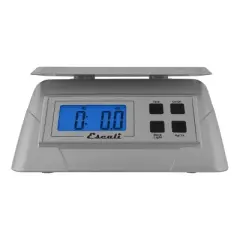 Escali Alimento Digital Scale: Stainless Steel Kitchen & Food Scale, Backlit Display, 13lb Capacity, Battery Included