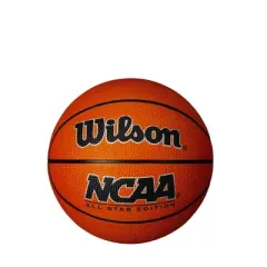 Wilson NCAA Mini Basketball - Brown: Youth Size 3, All Ages, Composite Shell