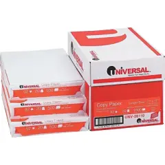UNIVERSAL Copy Paper 92 Brightness 20lb 11 x 17 White 2500 Sheets/Carton 28110