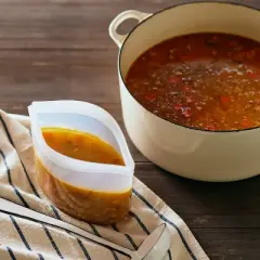 Stasher Reusable Food Storage Bowl - 4 Cup - Clear