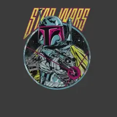 Men's Star Wars Boba Fett Blaster Pull Over Hoodie