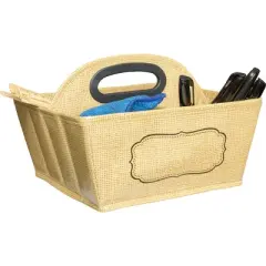 Teacher Created Resources&reg; Burlap Design Storage Caddy