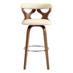 26" Zenia Swivel Counter Height Barstool - Armen Living