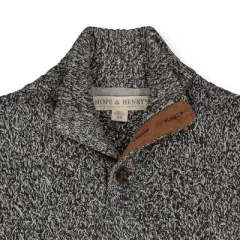 Hope & Henry Boys' Mock Neck Sweater, Infant