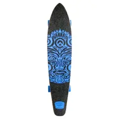 Quest Super Cruiser "Karma" 44" Longboard Skateboard - Blue/Black