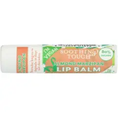 Soothing Touch - Lip Balm - Organic - Almond Marzipan - Case of 12 - 0.25 oz