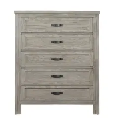 SOHO BABY Hanover 5-Drawer Chest - Oak Gray