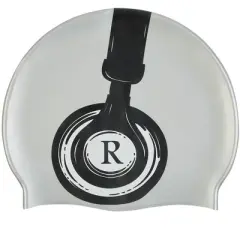 Sporti Headphone Silicone Swim Cap