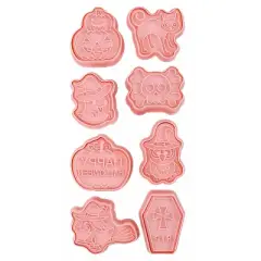 Kitcheniva Halloween Cookie Cutter Set Variety Pack 8 Pcs