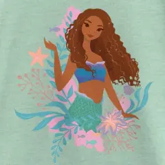 Girl's The Little Mermaid Ariel Wave T-Shirt