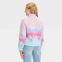 Girls' Trolls Poppy Faux Shearling Pullover Sweatshirt