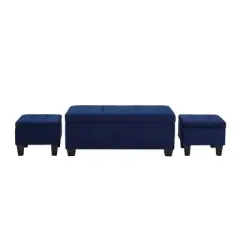 Everett Storage Ottoman Set - Picket House Furnishings