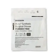 McKesson Perry Performance Plus Polyisoprene Surgical Glove Standard Cuff Length SIZE 6
