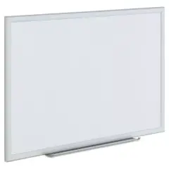 UNIVERSAL Dry Erase Board Melamine 36 x 24 Aluminum Frame 44624