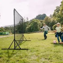 VEVOR Soccer Rebounder Net,12x6FT Iron Soccer Training Equipment,Sports Football Training Gift with Portable Bag,Volleyball Rebounder Wall Perfect